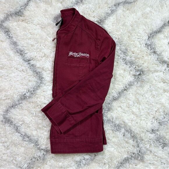 Harley-Davidson Burgundy Jacket - Picture 3 of 8